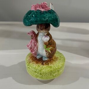 Schmid Musical Collection “The Tale of Benjamin Bunny” No 270 Figurine